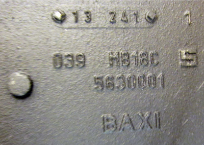 ������� ������ �������������� Baxi Slim (3101320)